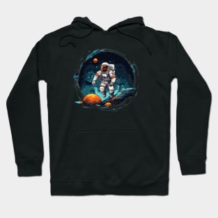 astronaut vintage Hoodie